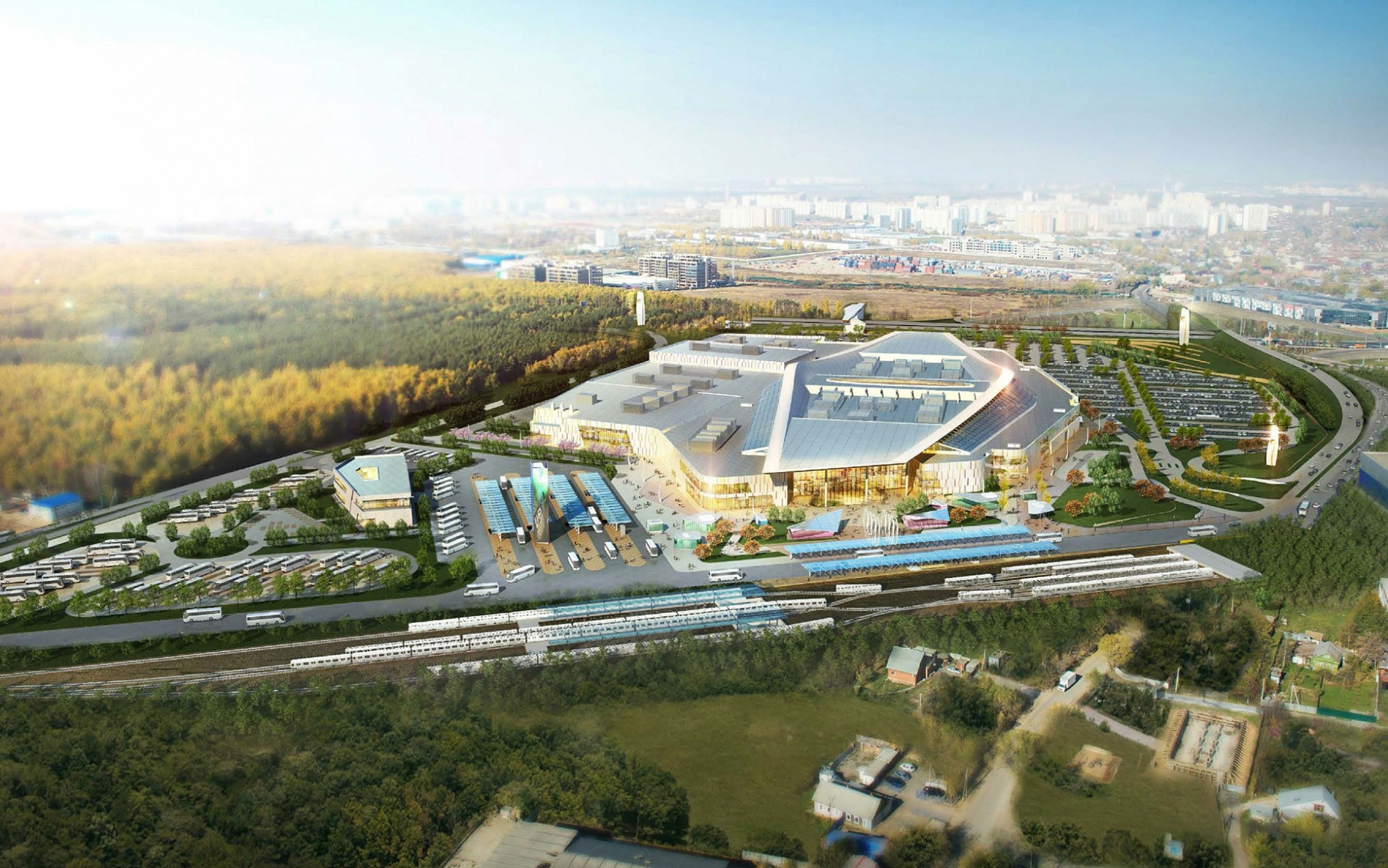 Оборудование BEWARD в сети транспортно-пересадочных узлов Москвы