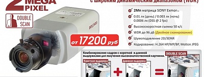 Новинка! 2Мп IP-камера BD3270 с функцией двойного сканирования