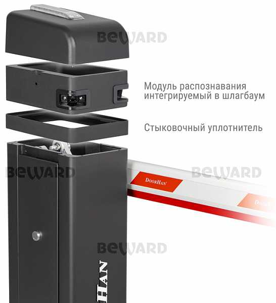 Модуль распознавания номеров для шлагбаума BIN-LPH