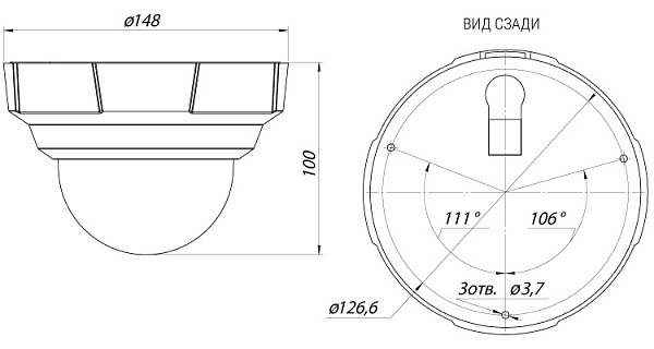 IP камера B1510DR