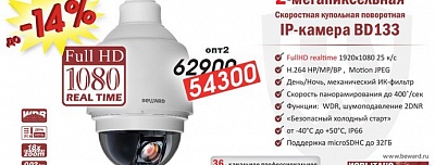 Снижение цен на IP-камеру BD133
