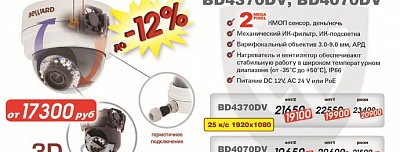 Снижение цен на уличные антивандальные IP-камеры!