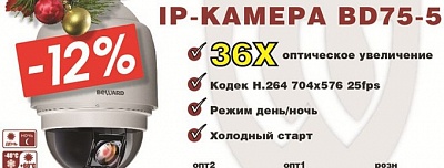 ПРАЗДНИЧНЫЕ СКИДКИ ! на IP-камеру BD75-5