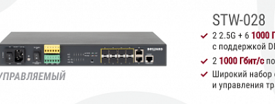 Новинка! SFP-коммутатор STW-028