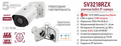Рекомендуем! Компактная уличная IP-камера SV3218RZX с монтажной коробкой
